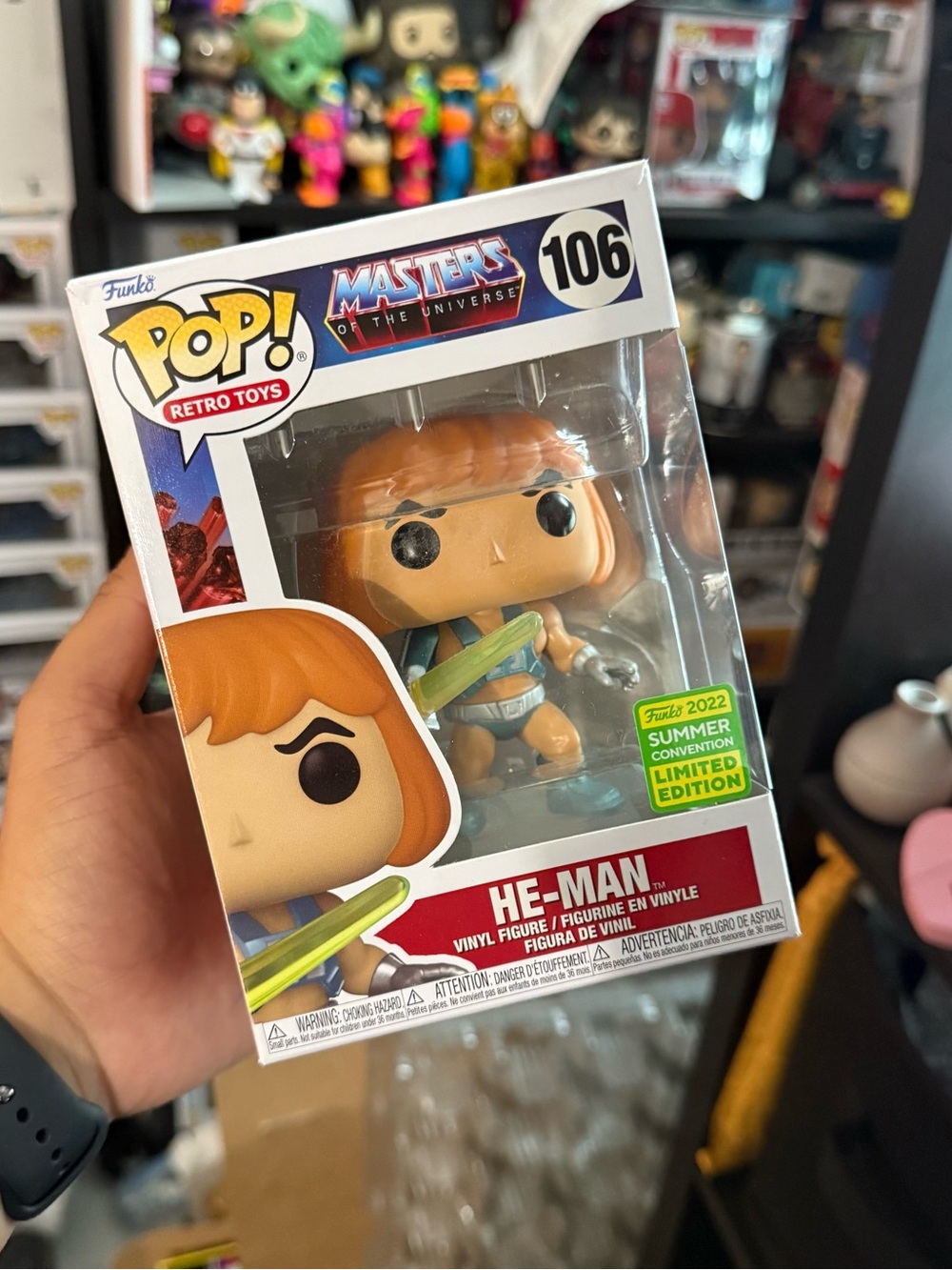 Funko He-Man Pop! Retro Toys Vinyl Figure 2022